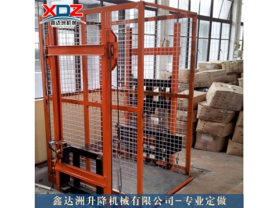 導軌式升降貨梯存放細節介紹